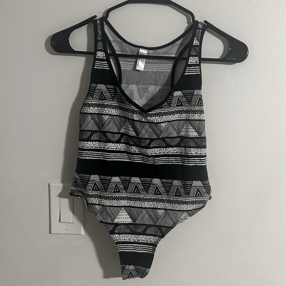 American Apparel print bodysuit